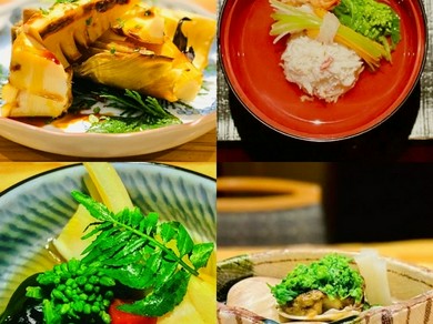 春への移ろい♪ 春の食材が入荷しております。