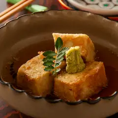 ゴマ豆腐揚げ出し