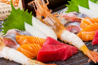 まずはコレ！　魚の本場北海道の『おまかせ盛り　一人前』※ご注文は2名様～