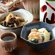 美味しいおばんざいと共に味わう地酒が心と体に沁みわたる