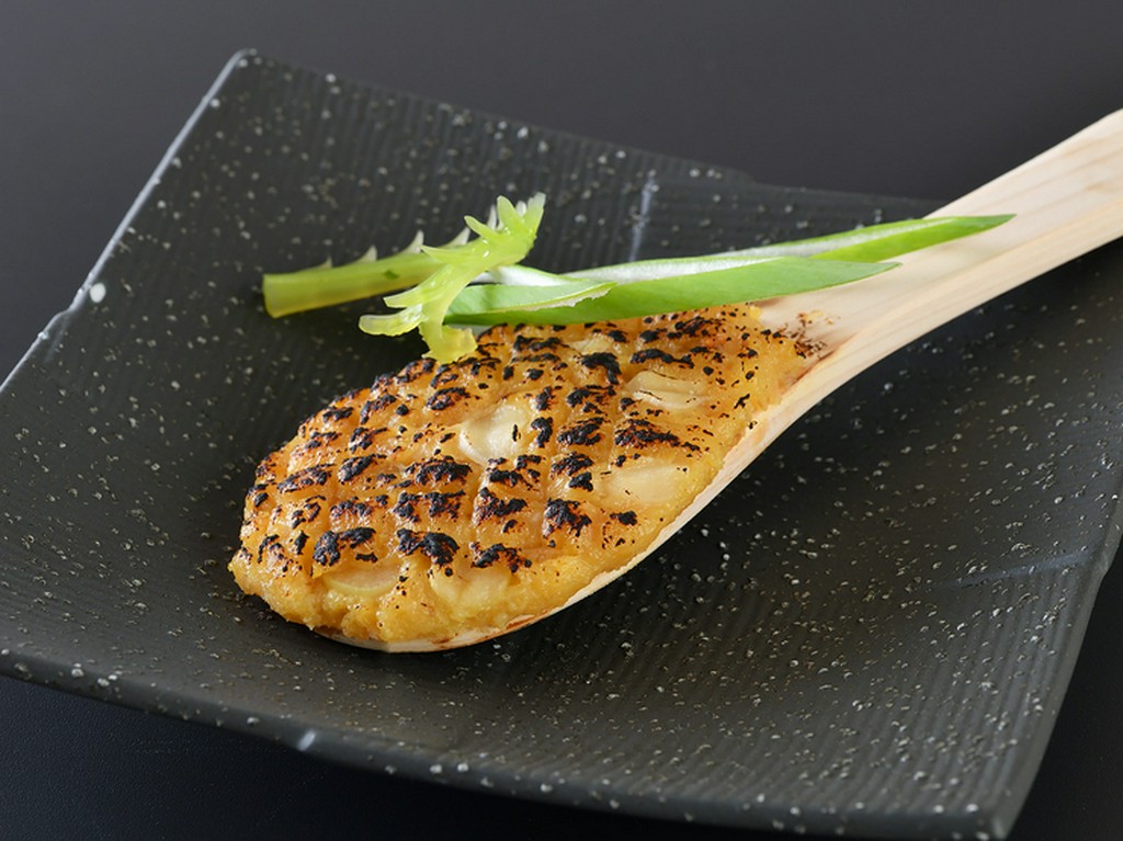 煎った蕎麦の実がアクセント『そば焼き味噌』