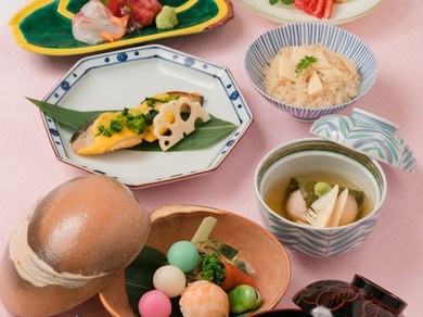 【花会席】季節の食材を堪能会席プラン