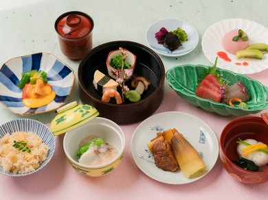 【花会席】季節の食材を堪能会席プラン