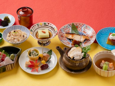 【花会席】季節の食材を堪能会席プラン