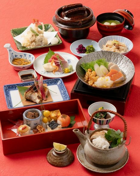 【月会席】旬の食材を堪能・季節のお鍋など