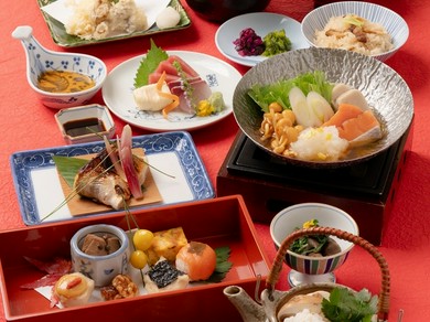 【月会席】旬の食材を堪能・季節のお鍋など