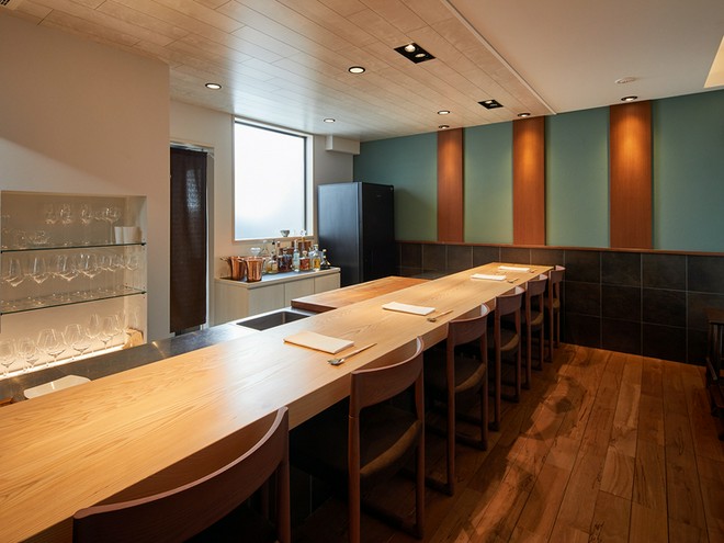 カウンター席がある