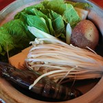 一人前よりお受けします!
海鮮出汁ベースお鍋です!