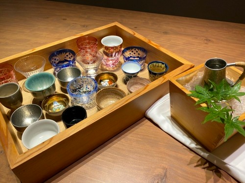 自分好みのぐい飲みを選ぶことができる楽しみ