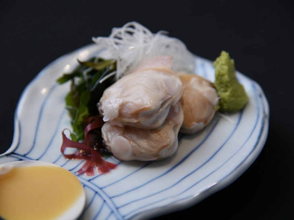 はまぐりの刺身