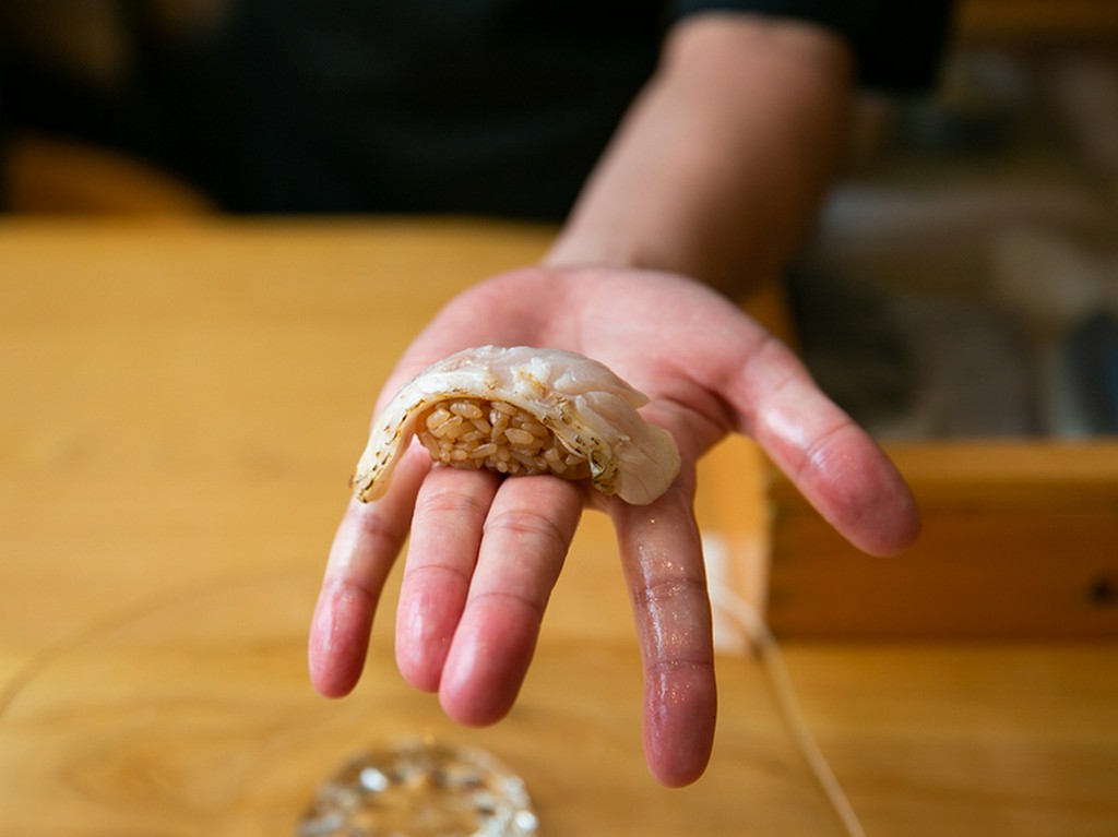 脂がのったのどぐろを上品に仕上げた『のどぐろの炙り』