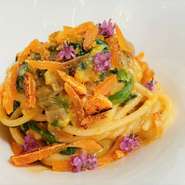 『スパゲッティ　ウニボナーラ』