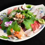 天然本鮪、活魚を存分に味わえます！
（写真は2人前です）