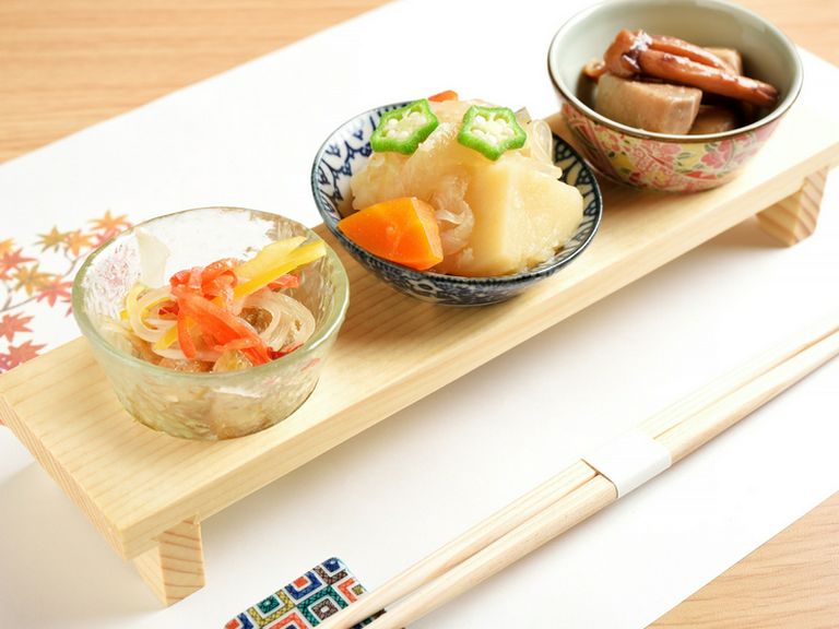 愛され続ける店の味を手軽に『おばんざい三種盛り』