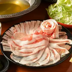 あれもこれも楽しみたいならこちら『蛤×あぐー豚しゃぶしゃぶコース』