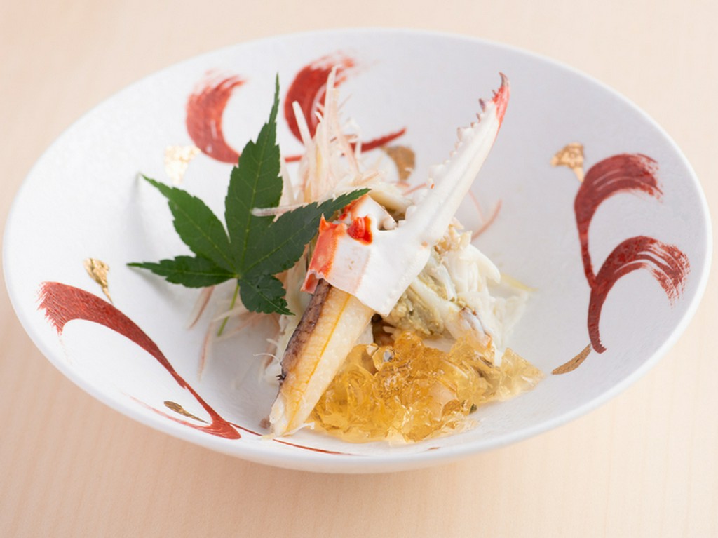 渡り蟹の酢の物