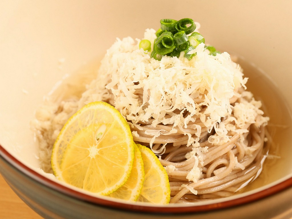 爽やかな味わい『山わさびぶっかけ蕎麦』