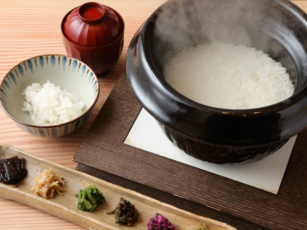 京丹波こしひかりの釜炊きごはん