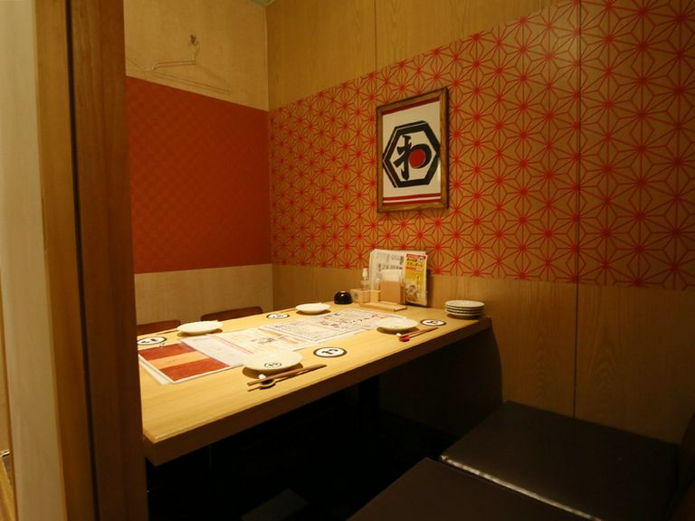 2名から14名まで個室対応が可能