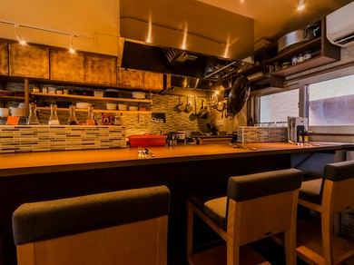 カウンター席がある