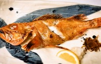 上品でありながらどこか懐かしい「キンキ塩焼き」