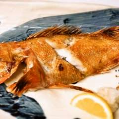 上品でありながらどこか懐かしい「キンキ塩焼き」