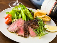 山形県産　最上牛のステーキ