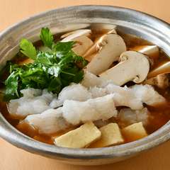 季節限定の食材の出合いを堪能『鱧と松茸すき鍋』