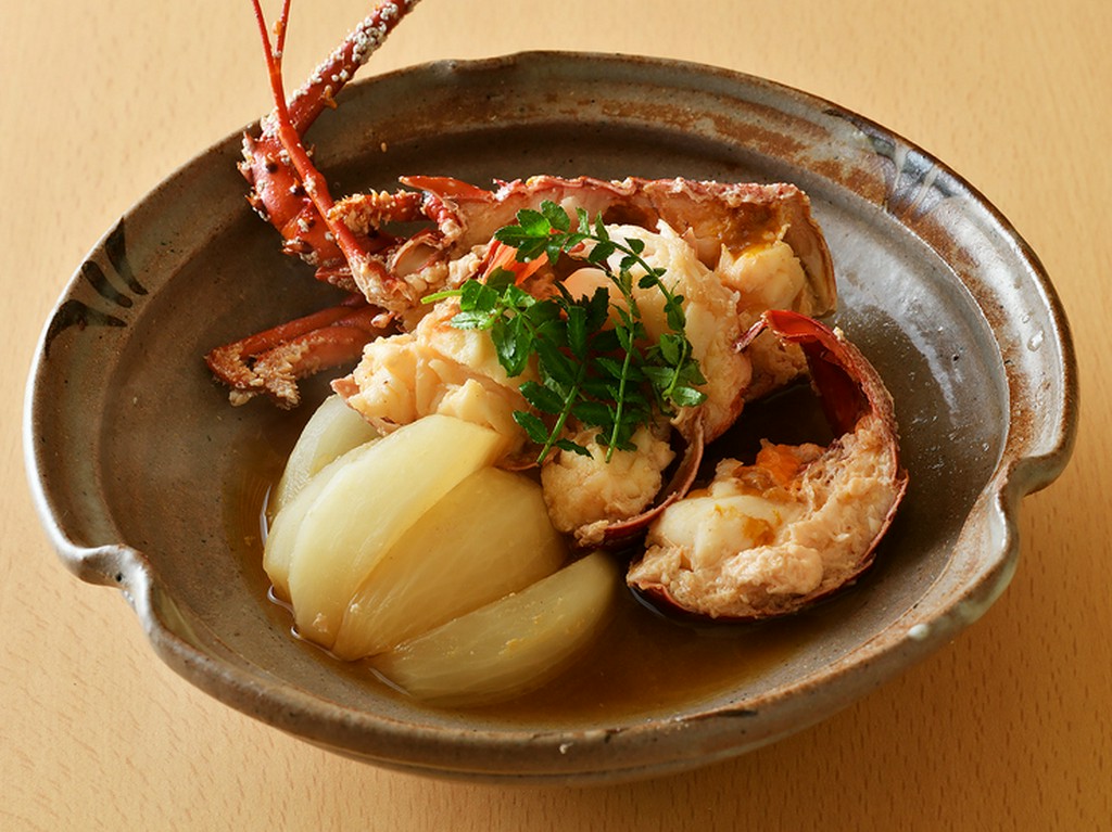 伊勢海老の具足煮