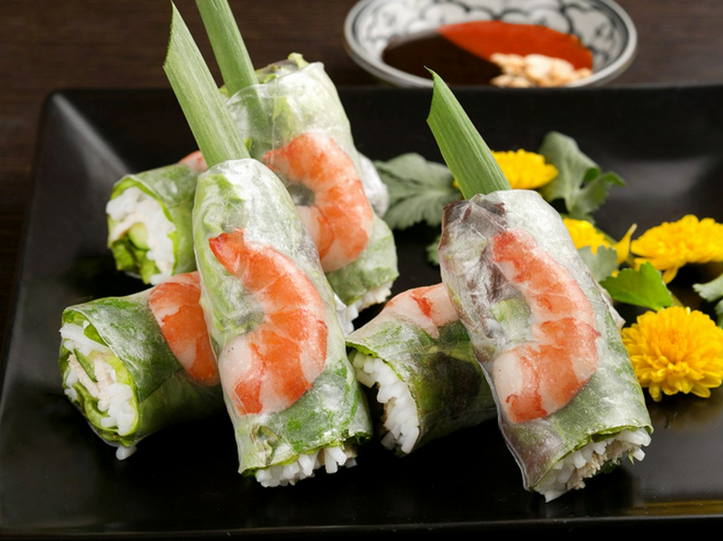 目にも美味しい定番料理『生春巻き』