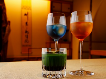 抹茶に日本酒。他ではなかなか味わえない和コンセプトのオリジナル『カクテル』