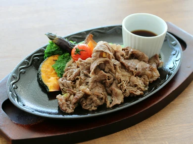 [オススメ!!]土佐あかうしの焼しゃぶ定食