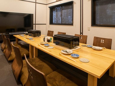 個室（座敷）は、最大11名様までご利用可能です