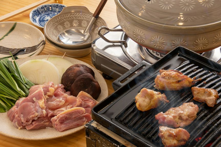 【要予約!!】はちきん地鶏 鍋 コース (お一人様〜)