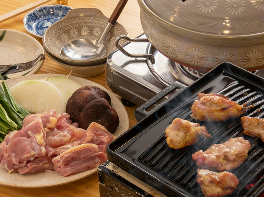 【要予約!!】はちきん地鶏 鍋 コース （お一人様～）