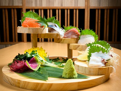 豪華階段お刺身6種盛り合わせ