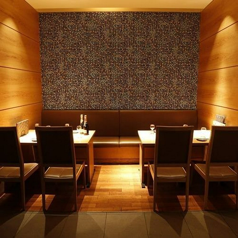 プライベート向けの個室席。