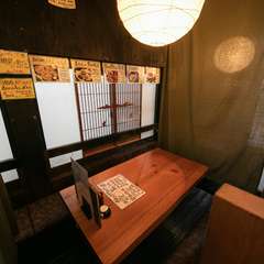 カーテンで仕切ってくれるので、半個室のようにも使える