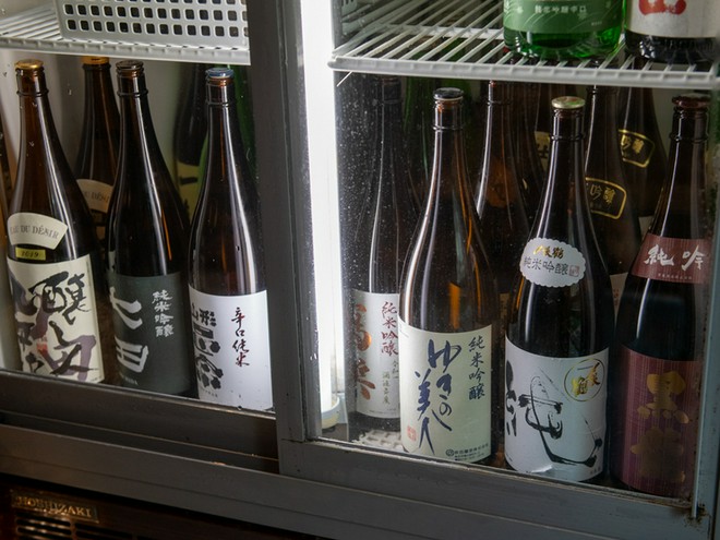 日本酒にこだわっている