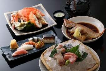 旬の味覚と新鮮な魚介、美酒を味わい尽くす『飲み放題付き大将お任せコース』