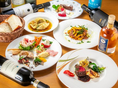 料理人のオススメ『Pasto Serale リコロソ夜の定食 “Luna”』