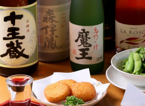 お酒にこだわりがあり、焼酎ファン垂涎の銘酒も揃っています