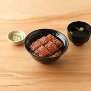うな丼・吸物・漬物