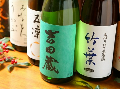 地元以外ではあまり出回らない、希少な銘柄に出合える事も！