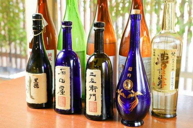 日本酒にこだわっている