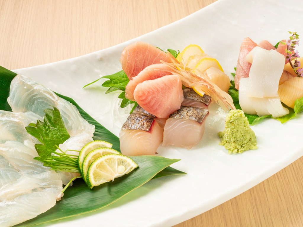 旬の魚介の旨み満喫『お造り』