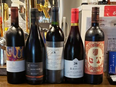 日本産ワイン揃っております♪