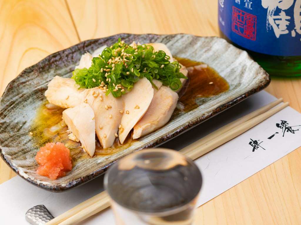 しっとり柔らか、ヘルシーな味わい『蒸し鶏』