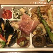 ・ilSPAZIOオードブル2人前￥1,900

