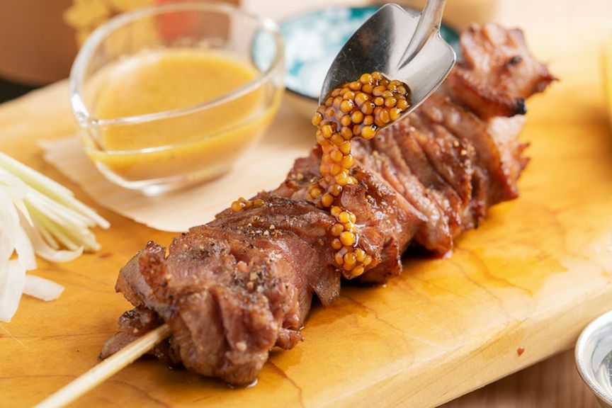 厚切り牛タン串